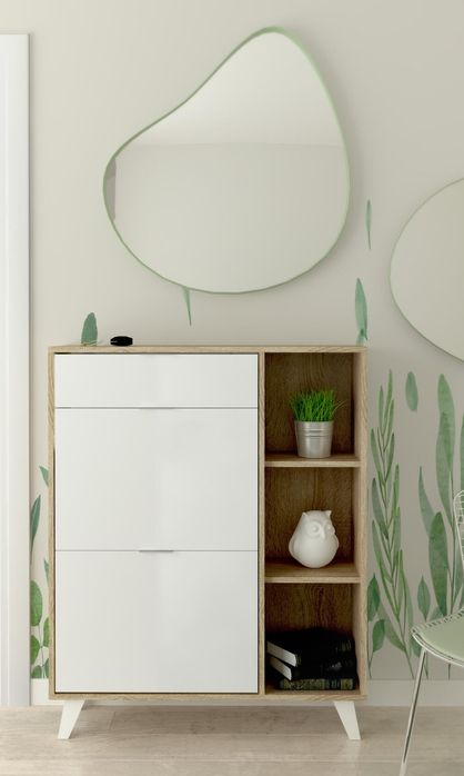 Sapateira com gaveta