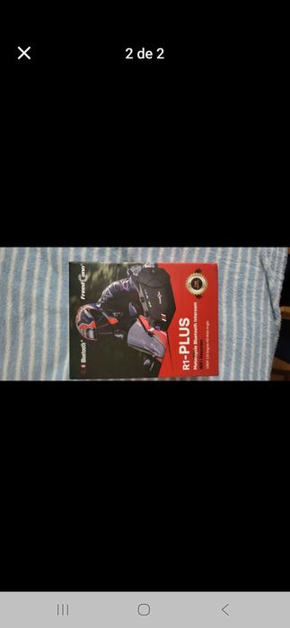 Boas vendo este blothoo e câmara para o capacete está como novo.