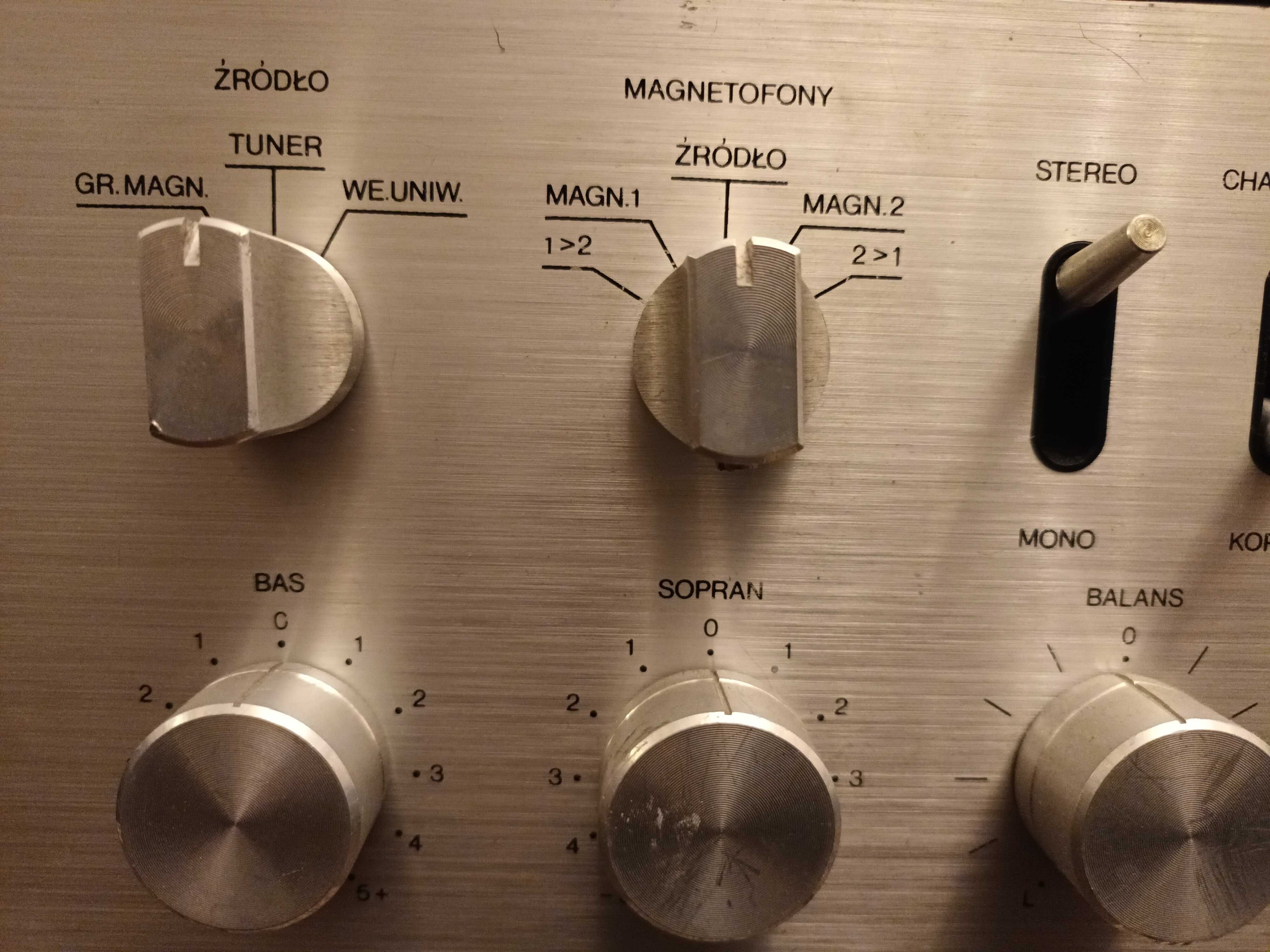 Wzmacniacz Unitra WS 503 + Onkyo T 5000