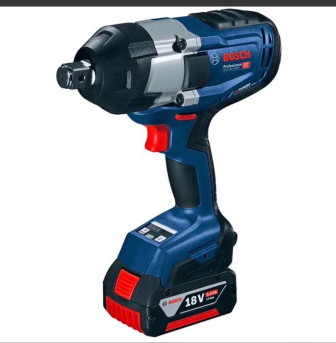 Набір гайковерт Bosch 1000  + 2 шт /5.0 Am + зарядне