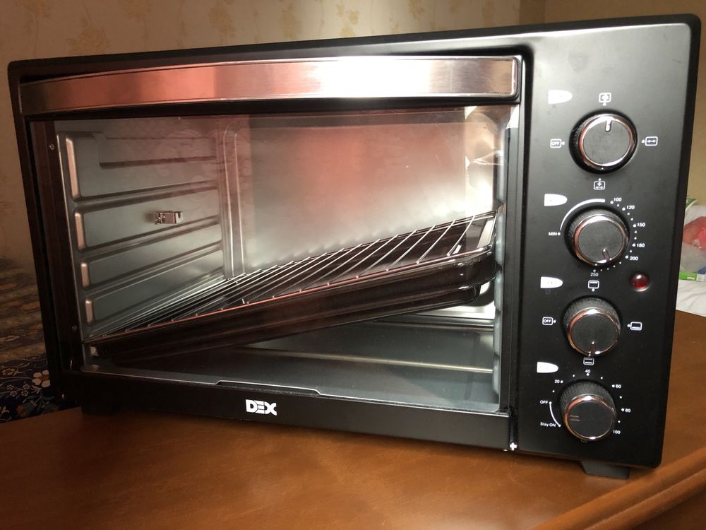 Печь электропечь DEX 2000 вт, 450 л, почти новая DTO-450C
