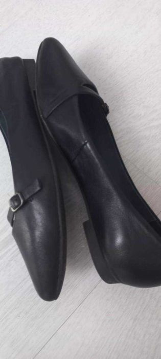 Tamaris / baleriny /buty / skóra natural. / 37