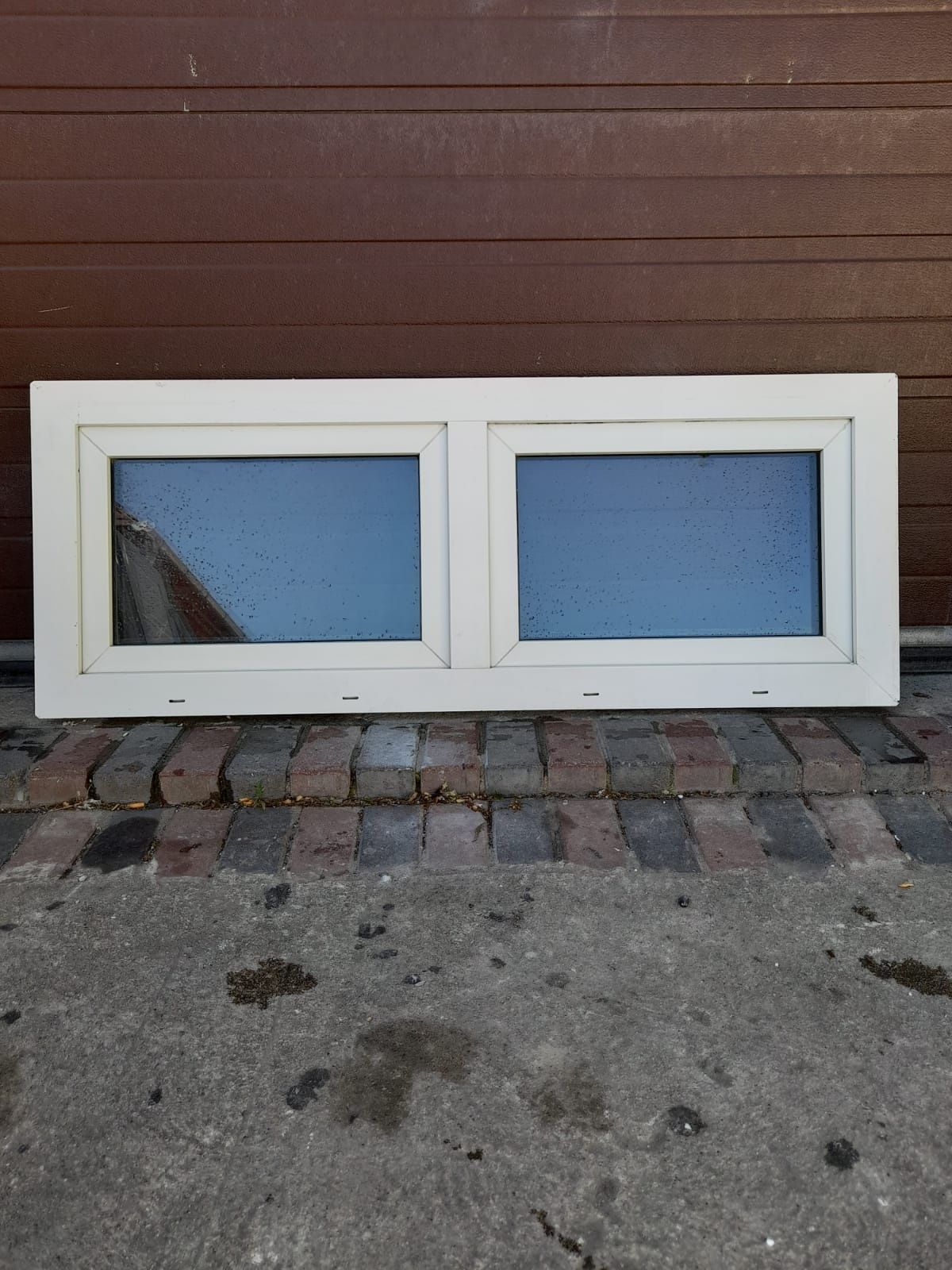 Okna 160x62 pcv okno używane poziome niskie Niemieckie DOWÓZ CAŁY KRAJ