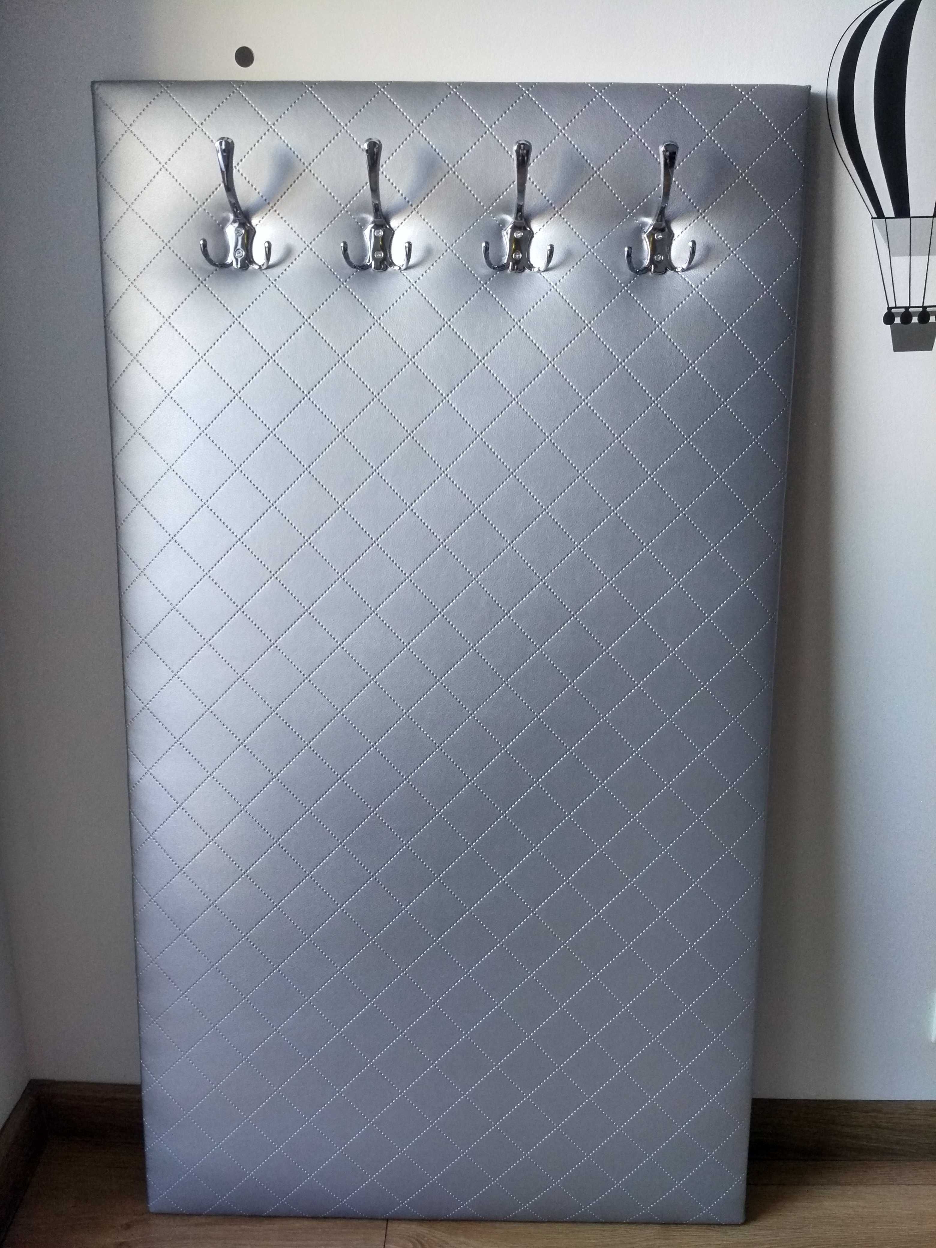 Garderoba wieszak ubraniowy panel tapicerowany kolory wybór