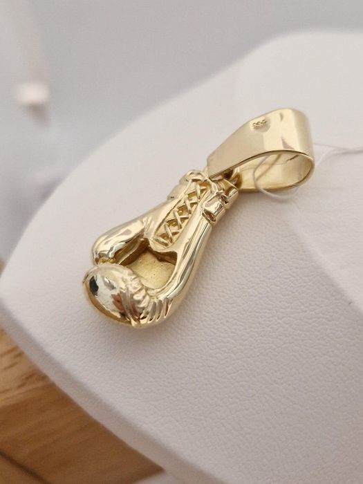 Złoty Wisiorek Rękawica Bokserska 20g 585 Nataliebizu