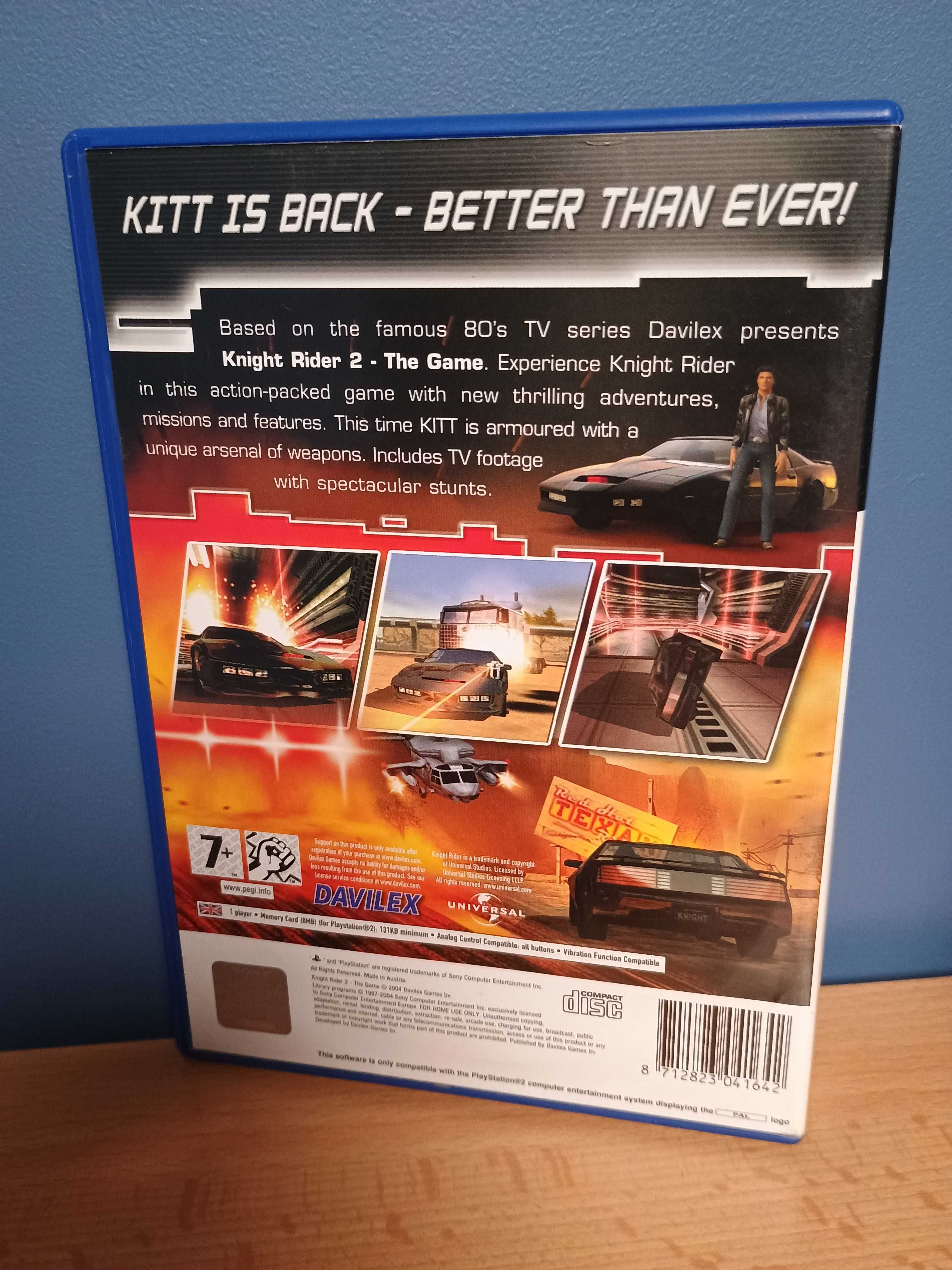 Knight Rider The Game 2 PS2 angielska komplet
