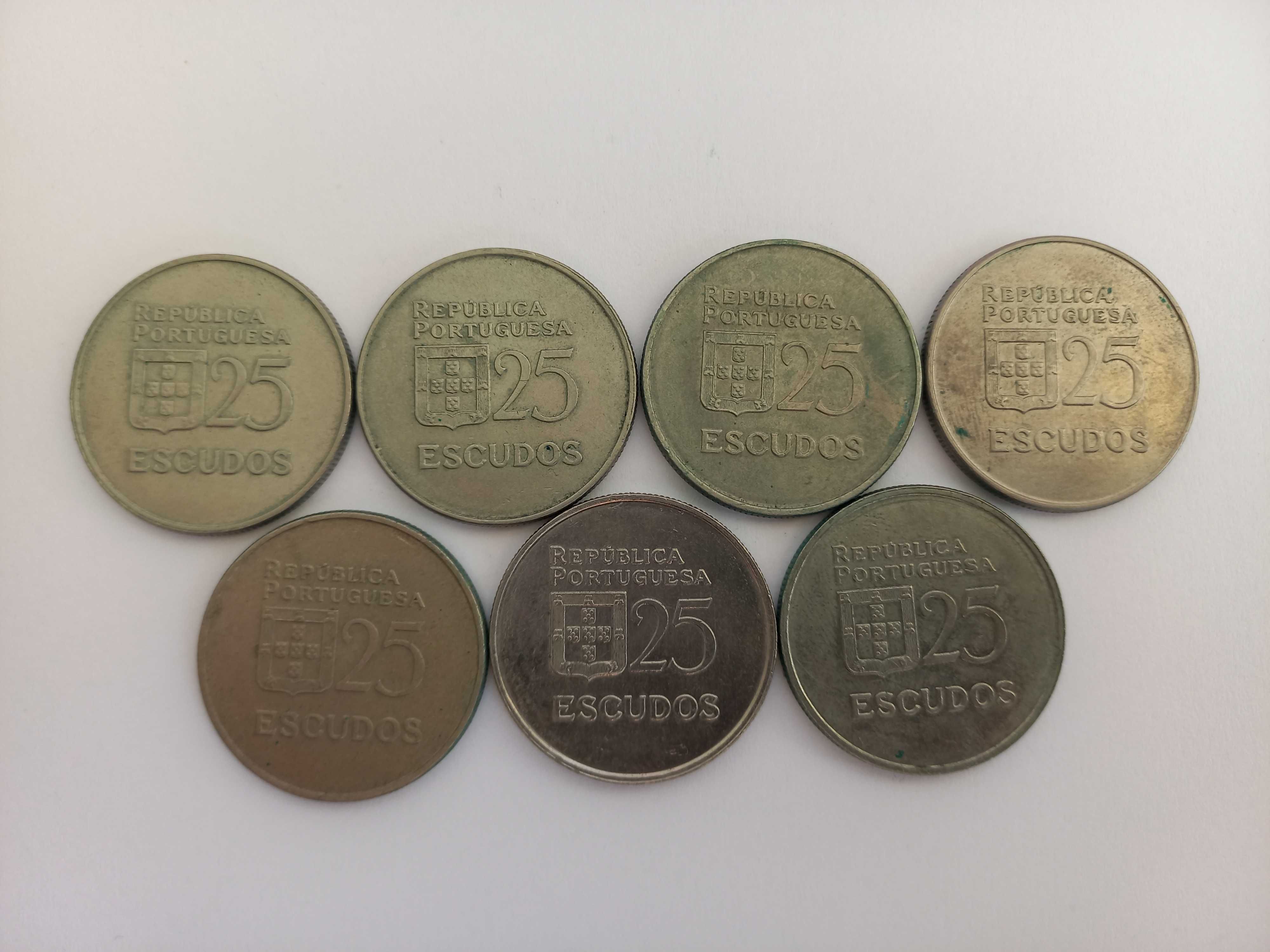 Portugal 25 escudos, 1980 a 1986