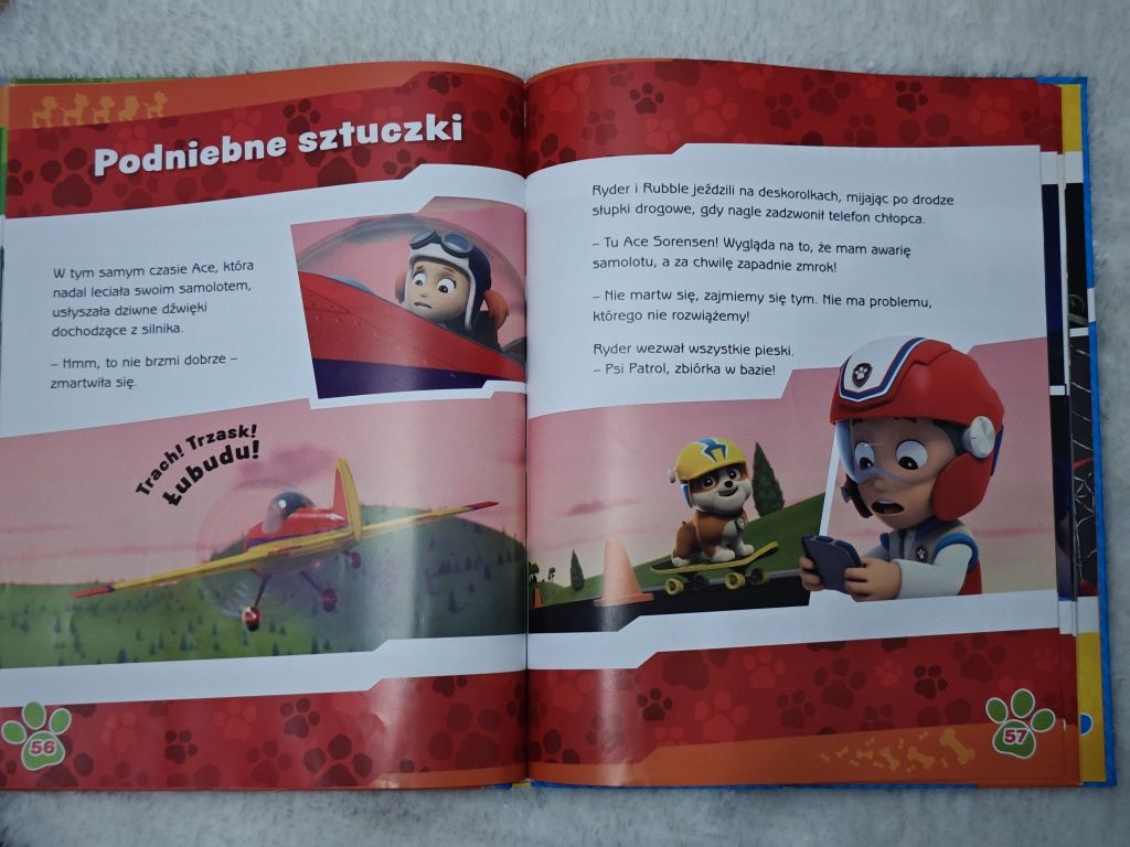 Psi patrol wyprawy piesków wielkie czytanie książka dla dzieci