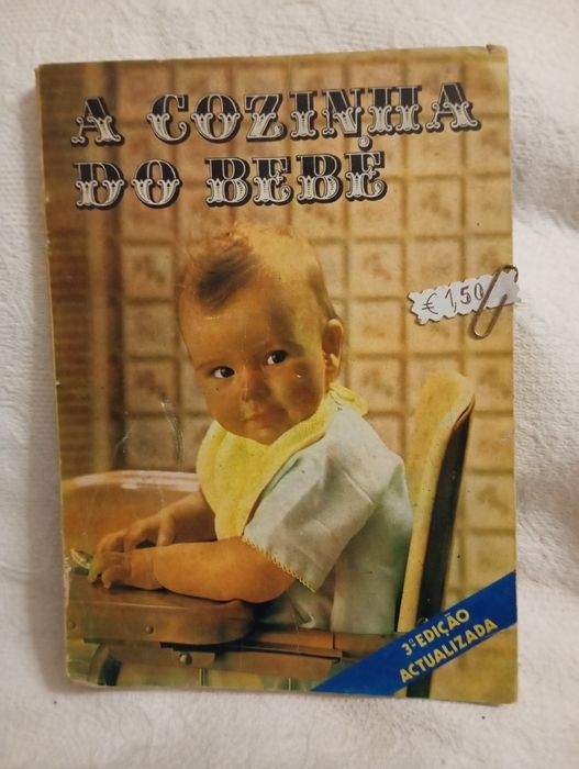 Livro a cozinha do bebé anos 1976