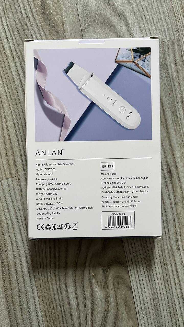 Urządzenie do peelingu kawitacyjnego ANLAN ALCPJ07-02 Biały