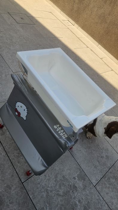 Banheira bebé hello kitty