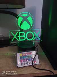 LOGO  XBOX RGB Nowe Wiele kolorów Pilot