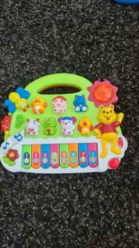 Zabawki piłka,uczniaczek,tablet Fisher price