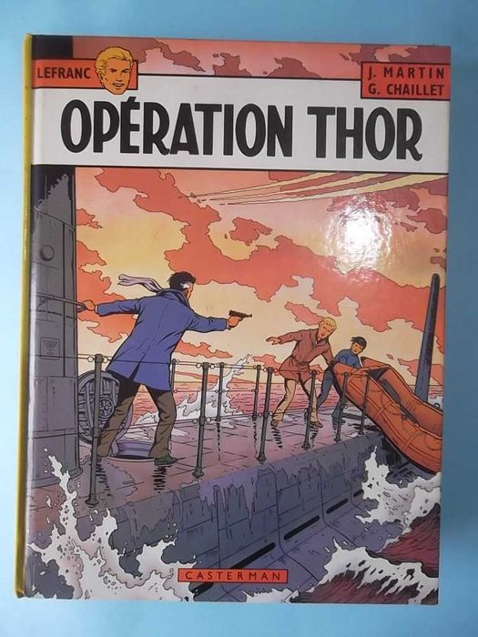 LEFRANC - Jacques Martin - álbuns de BD em língua francesa.