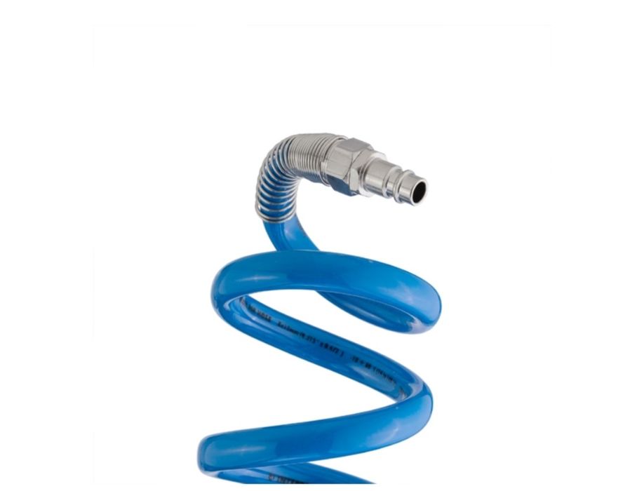 Шланг спиральный полиуретановый 10 м. 15 м  8*12  STORM INTERTOOL