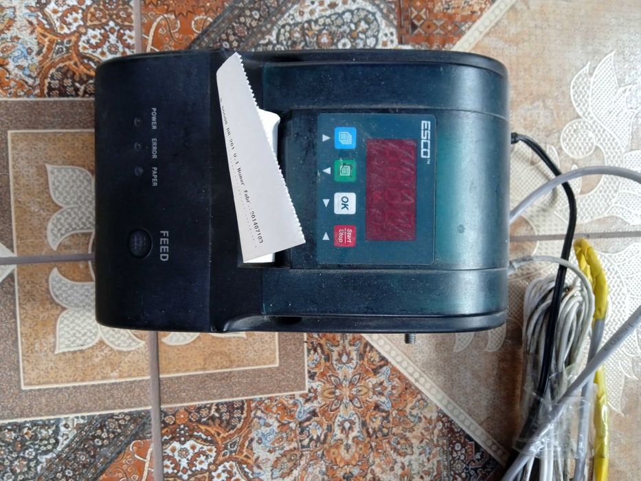 Реєстратор температури (самописець) для холодильної установки на авто.