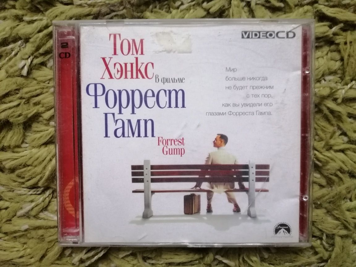 Video CD диск Том Хэнкс в фильме Форест Гамп Лицензия