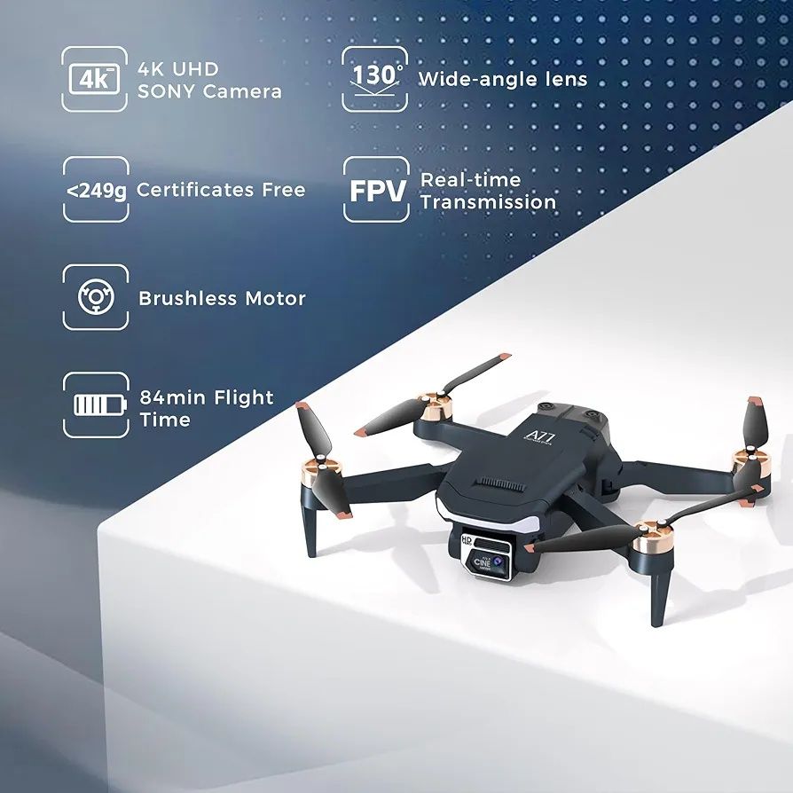 Drone de motor sem escova super duradouro com 84 Mins Super longo temp