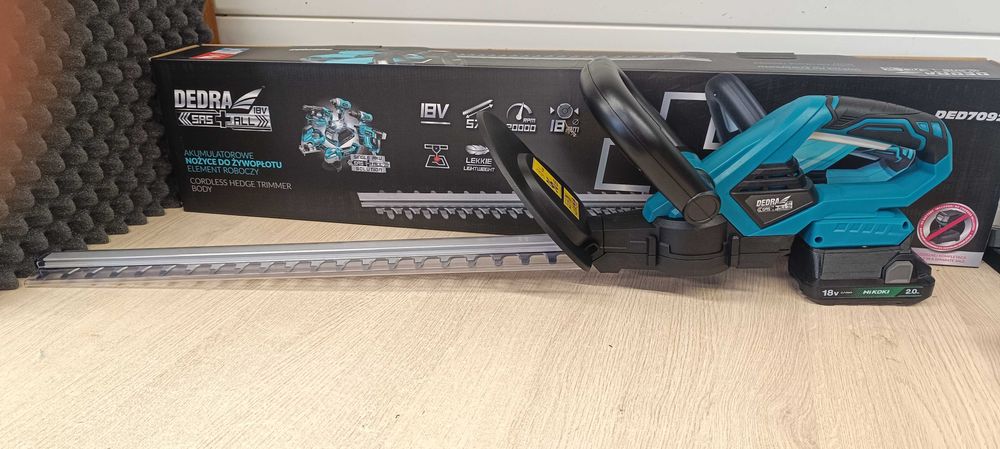 Nożyce do żywopłotu 51Cm DEDRA 18V + Adapter Hikoki Bosch Erbauer