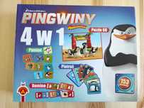 gra dla dzieci PINGWINY 4w1, stan db