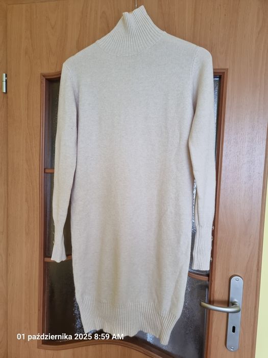 Dlugi sweter z wiskozą