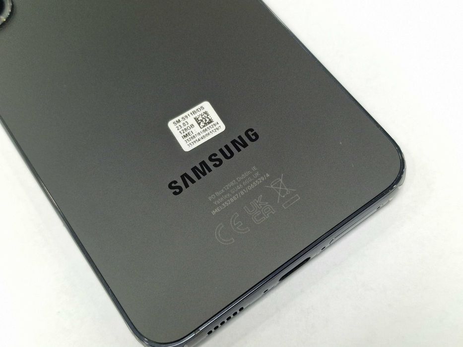 Samsung Galaxy S23/ 8GB/ 128GB/ Phantom Black/ Grade A + ładowarka