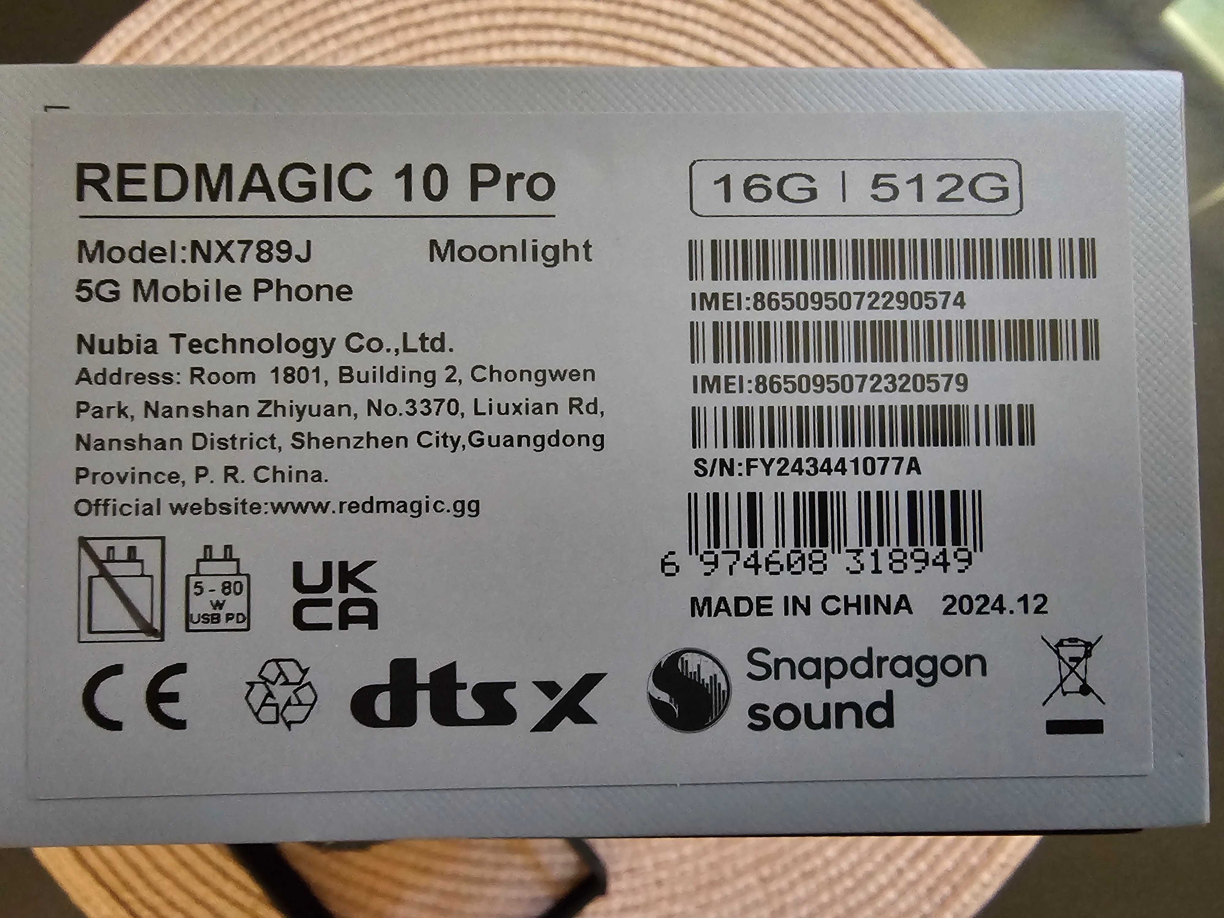 Okazja!!! Redmagic 10 pro + Gratis!!!