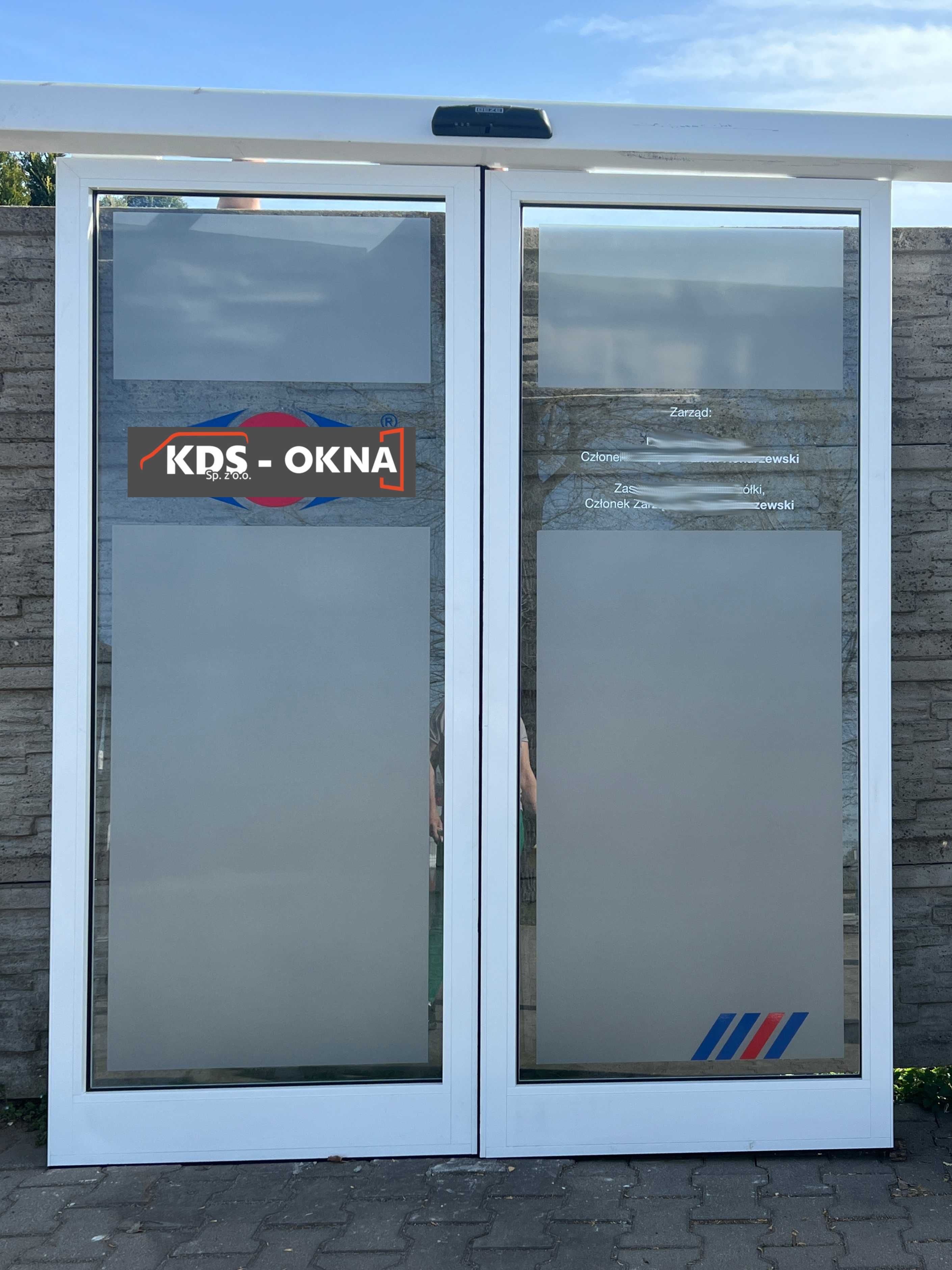 Drzwi automatyczne przesuwne 173 x 215 Geze