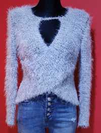 Sweterek sweter dekold alpaka milusi