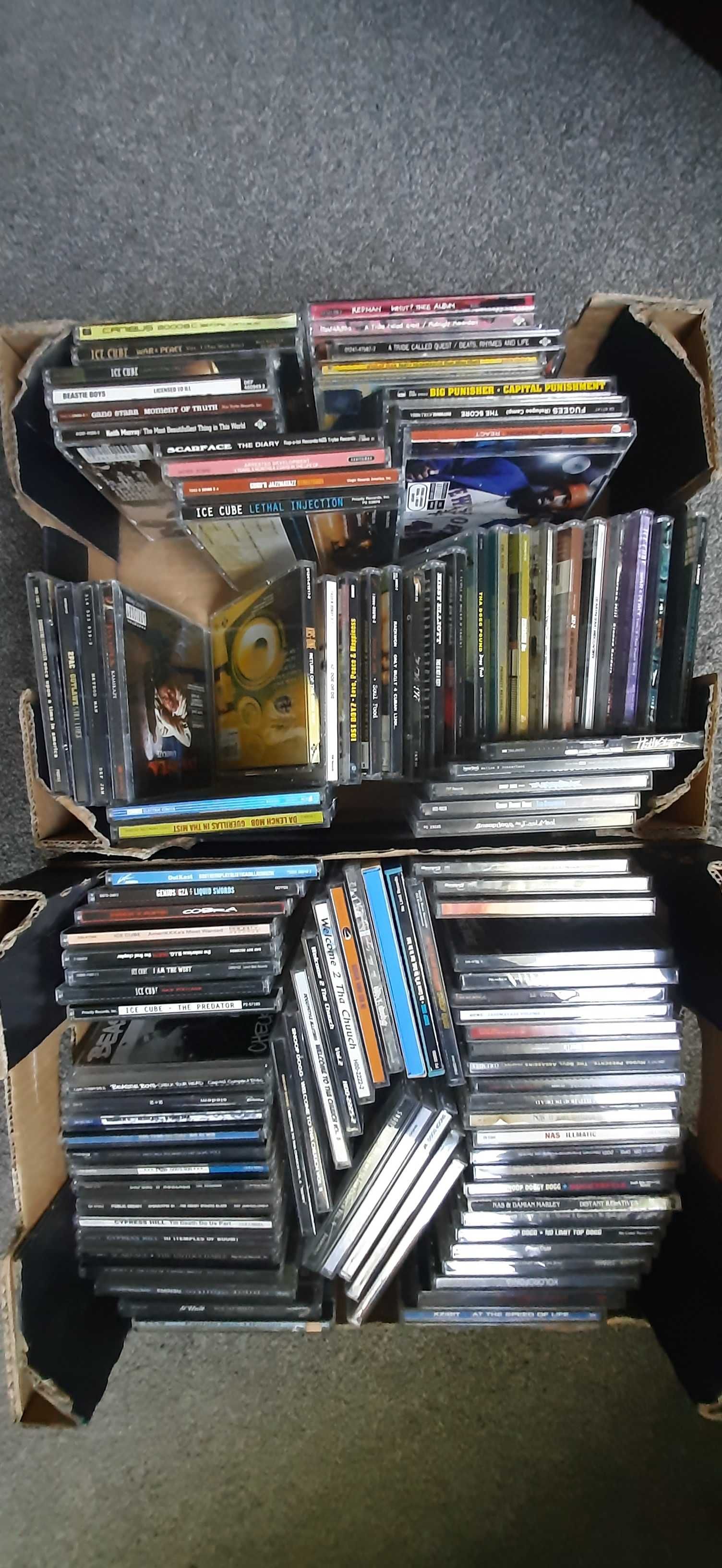 Kolekcja CD 104 szt. Hip-Hop Snoop Dogg Ice Cube UNIKATY