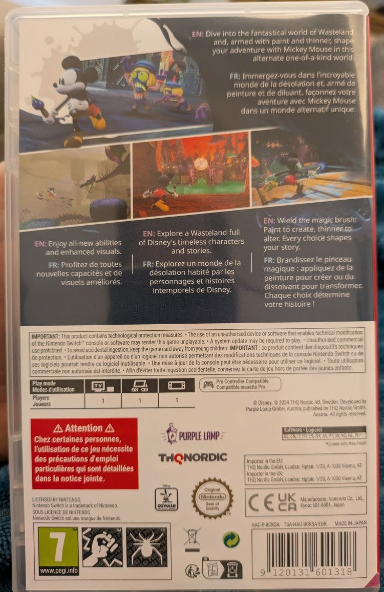 Disney Epic Mickey Rebrushed