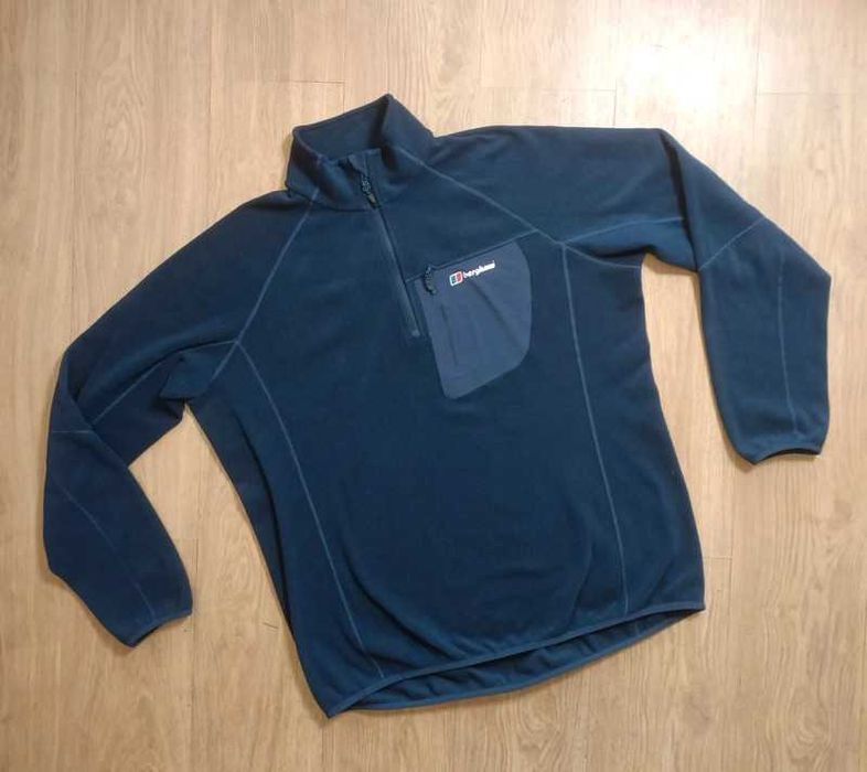Berghaus half ZIP polar męski granatowy i XXL