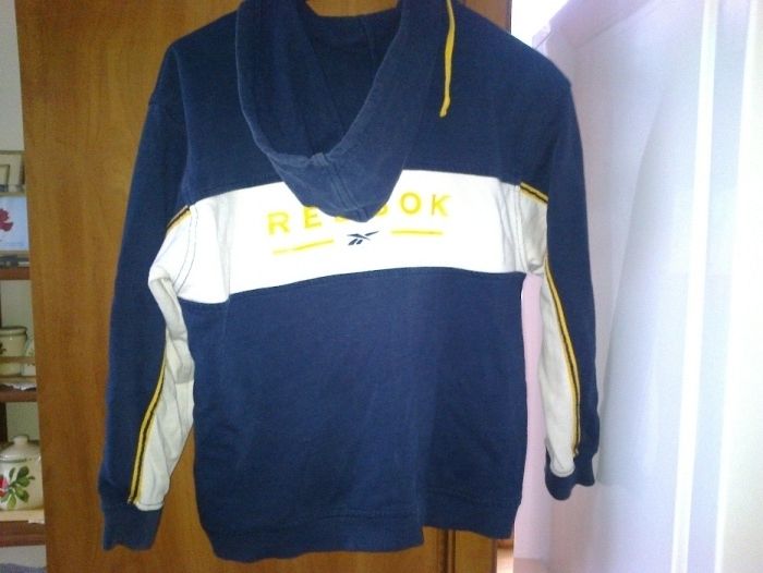 Bluza męska z kapterem i suwakiem Reebok