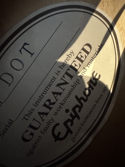 Epiphone es-335 dot Korea