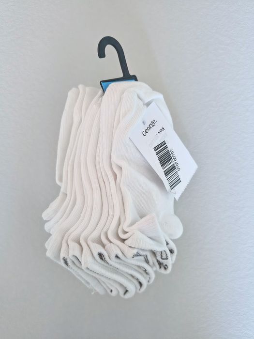 Skarpety stopki 7-pak George rozmiar 27-30