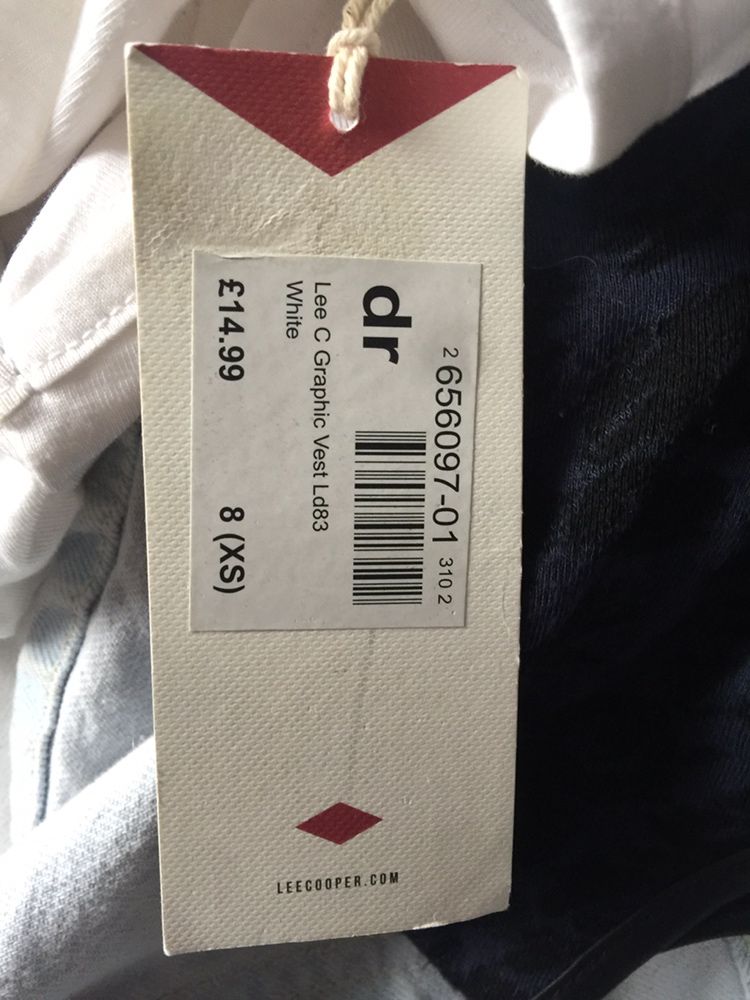 Koszulka top Oryginalna Lee Cooper