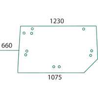 szyba tylna Case Magnum 7110, 7120, 7130 Magnum 7210, 7220 ACX903