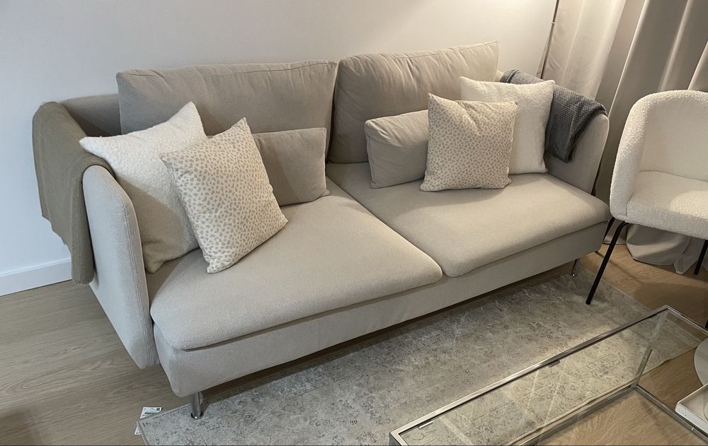 Kanapa IKEA SÖDERHAMN 3-osobowa – bardzo dobry stan, kompletna