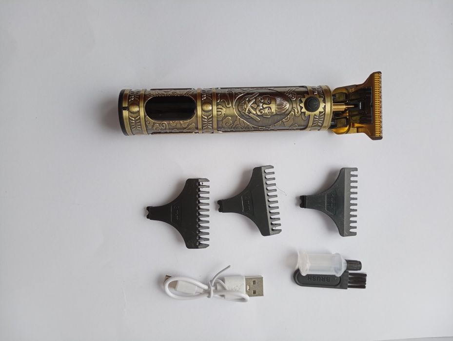 Maszynka trymer do strzeżenia modelowania cięcia włosów brody lcd