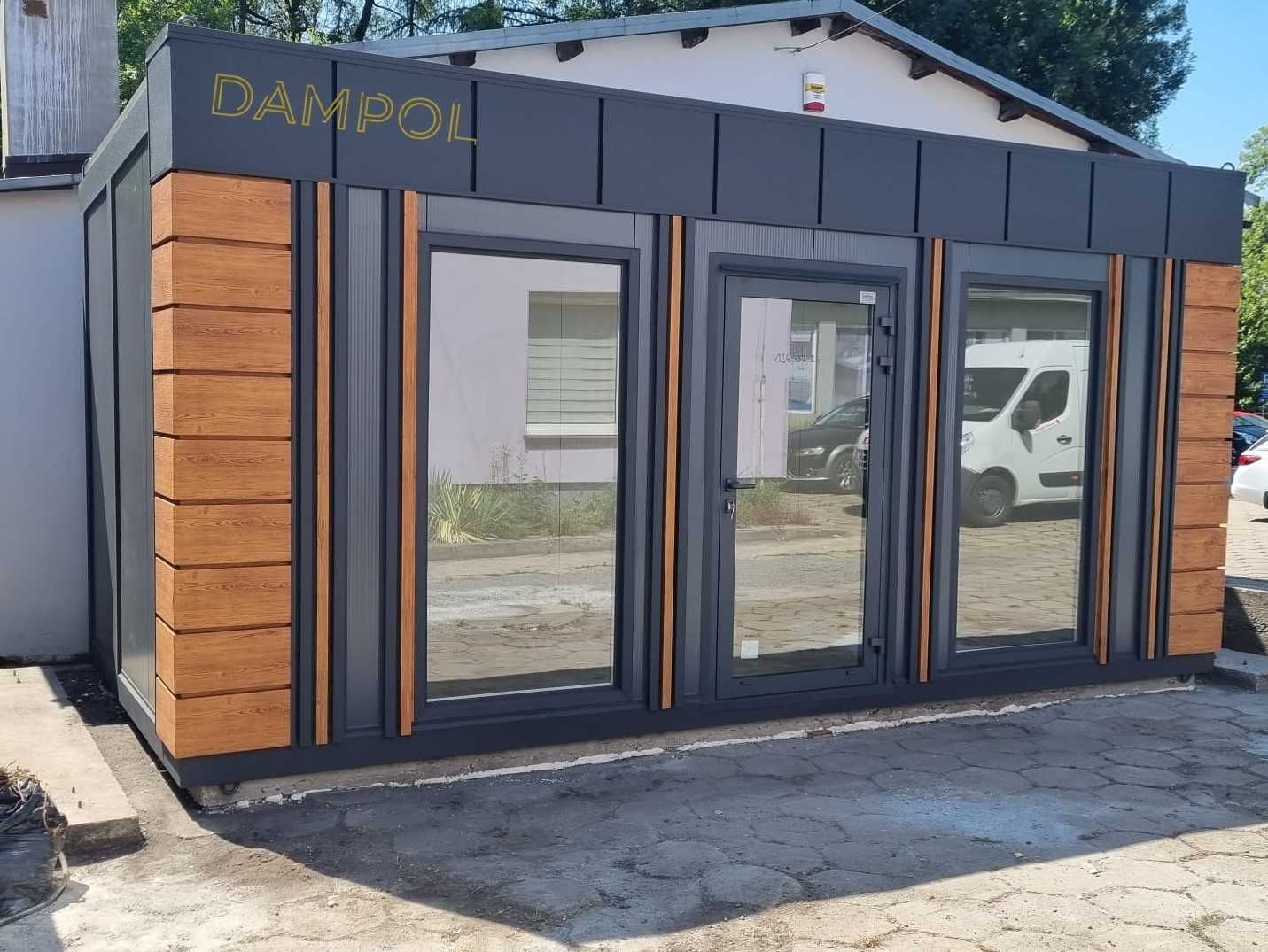 Pawilon 600x300, handlowy, kiosk, salon sprzedaży, kontener, leasing