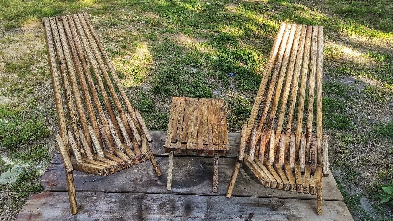 Садове розкладне крісло Кентукі