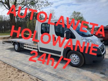 Autolaweta * holowanie *przewóz pojazdow* 24h/7