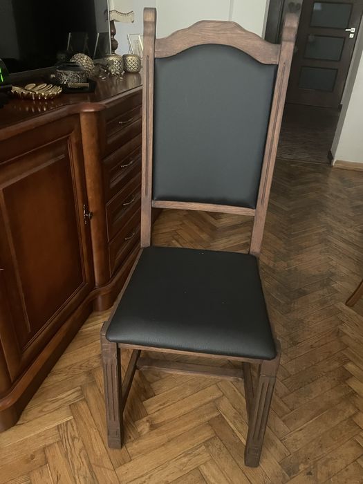 Dębowe krzesła 6 sztuk