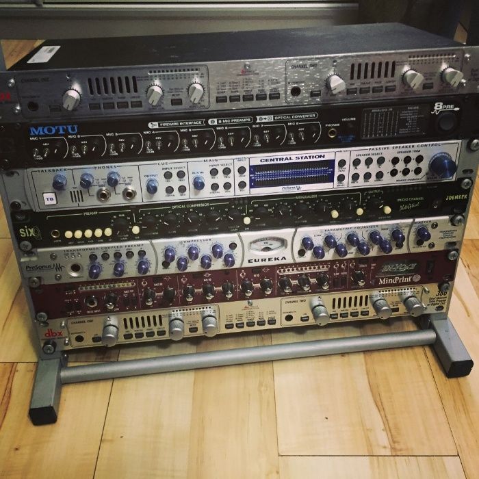 Предусилитель DBX, 386, Presonus Eureka, TL Audio, Motu 8Pre
