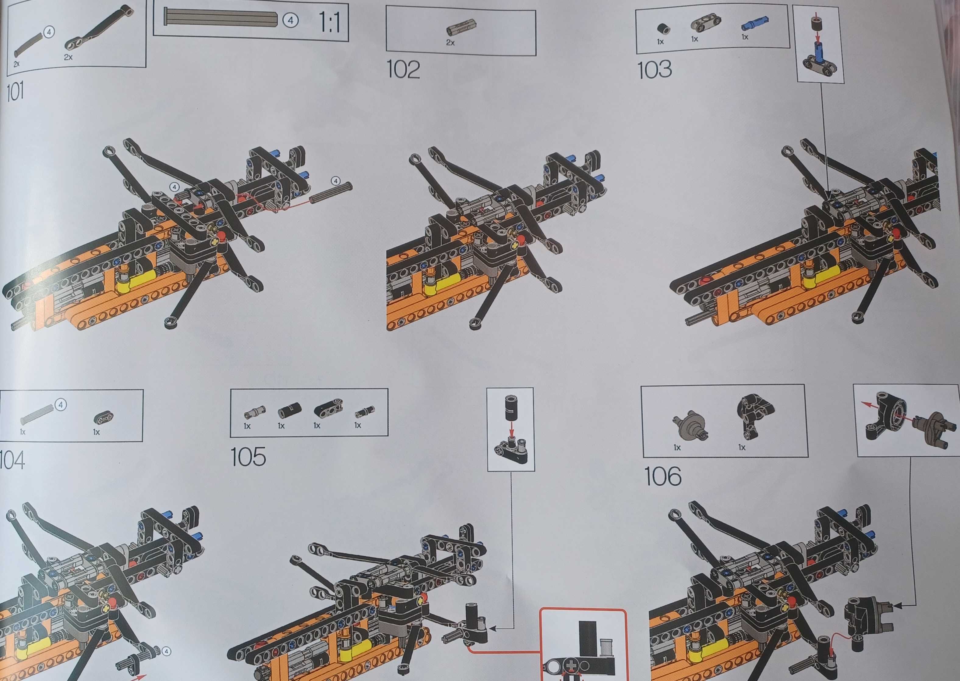 Klocki 42141 Samochód Formula F-1 McLaren 1432 PCS