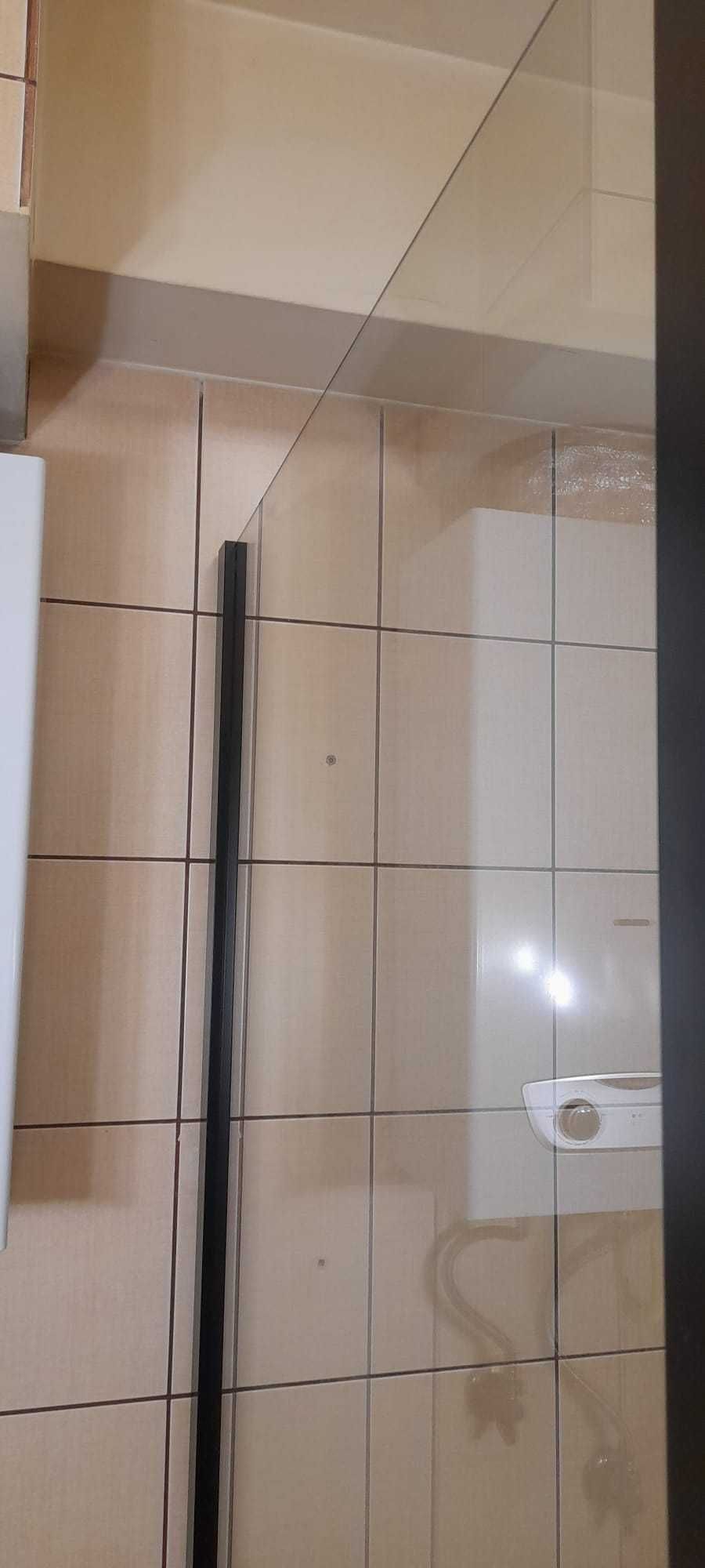 Kabina prysznicowa LEDAVA CZARNY MAT, transparentne 90x100x195