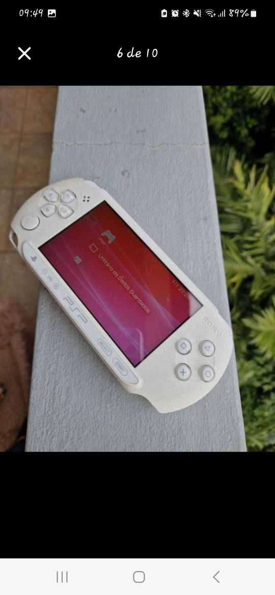 PSP Branca Lite ( vendo jogos à parte 10 euros cada)