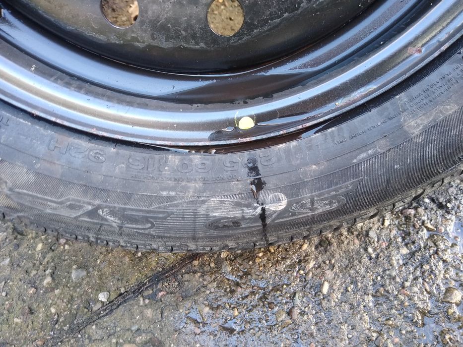 Koło zapasowe Suzuki nissan R16 Dunlop 5*114.3 opona 205*60