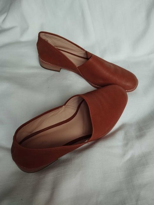 Туфлі лофери Clarks шкіра, устілка 24,5 підійдуть 37-38