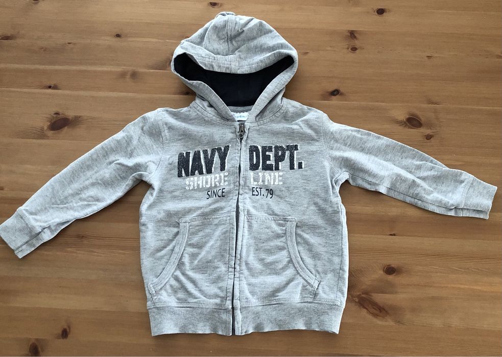 Impidimpi bluza r.86/92 rozpinana z kapturem dla chłopca